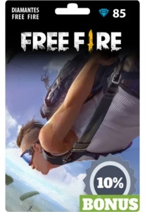 Free Fire: 285 Diamantes + Bônus [Recarga]