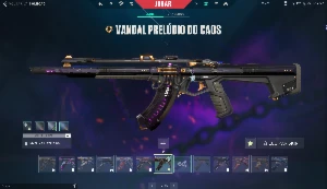 Vandal Prelúdio Do Caos + Karambit Sublime 2.0 + Spectre Íon