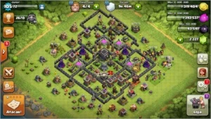 VENDO CV 9 / FULL - 2670 TROFÉUS - C/ Troca de Nome - Clash of Clans