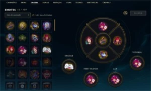 Conta MESTRE League of Legends LOL