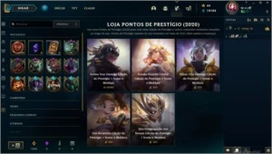 Conta de LOL Todos os champions 250+ skins 19k blue essence - League of Legends