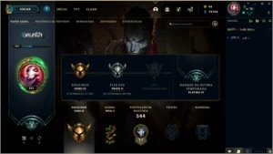 Conta de LOL Todos os champions 250+ skins 19k blue essence - League of Legends