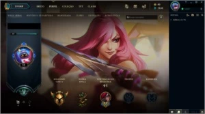Conta lol Ouro 3 - League of Legends