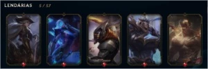 Conta lol Ouro 3 - League of Legends