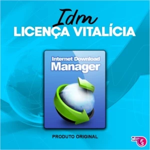 IDM - Internet Download Manager Licença Vitalícia - Softwares e Licenças