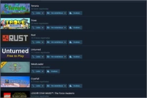 Conta Steam Level 16 com Rust, Temtem e outros