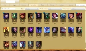 CONTA PLATINA 5 - MMR BOM - League of Legends LOL