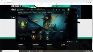 Conta League of Legends - Ouro 4 354 skins - 34 sentinelas LOL