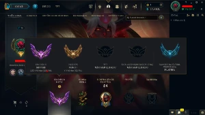 Conta master 250lp+ 62%Wr - League of Legends LOL
