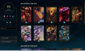 Conta master 250lp+ 62%Wr - League of Legends LOL