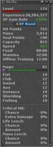 Elder Druid 124 (Descubra) ML 81 - Tibia