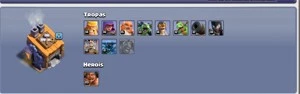 Clash of clãs CV 13 bem upada - Clash of Clans