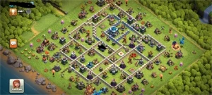 Clash of clãs CV 13 bem upada - Clash of Clans