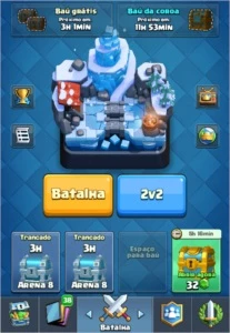 CONTA NV8 // ARENA 8 // 2 LENDARIAS - Clash Royale
