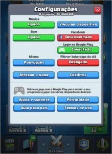CONTA NV8 // ARENA 8 // 2 LENDARIAS - Clash Royale