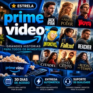 ⭐ Prime Video | 30 Dias de Acesso 🍿 | Entrega Automática ⚡ - Assinaturas e Premium