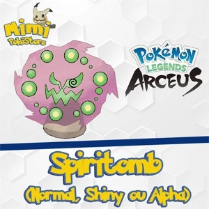 Spiritomb 6IVs Normal, Shiny Alpha Pokémon - Legends Arceus - Outros