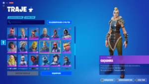 Conta Fortnite 78 Skins, 78 picaretas, 92 mochilas, 350 vbuc