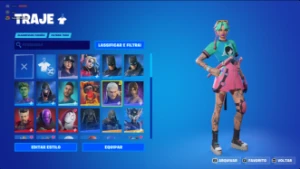 Conta Fortnite 78 Skins, 78 picaretas, 92 mochilas, 350 vbuc