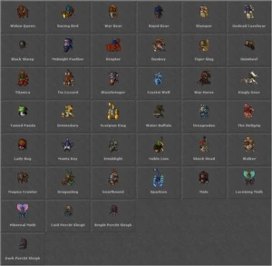 MS 500 + ED 330 + EK 240 + ALTS COM SKILLS ALTOS - Tibia