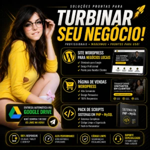 Sites Prontos WordPress + Páginas de Venda + Bônus PHP - Sites, Lojas e Sistemas Prontos Sites e Scripts