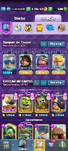 Conta de Clash Royale