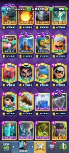 Conta de Clash Royale