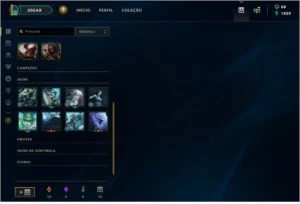 Conta League of Legends 129 Campeões / 52 Skins LOL
