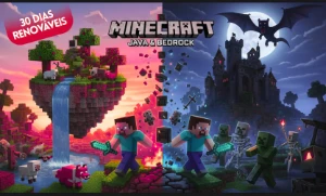 Minecraft Original Java & Bedrock 30 Dias Pc & Console
