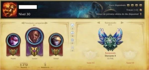 Conta Diamante 3 82 champ 16 skins - League of Legends LOL