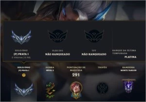 Conta Lol/Valorant - League of Legends