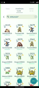 Conta Pokémon Go Nível 47 (Quase 48)