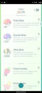 Conta Pokémon Go Nível 47 (Quase 48)