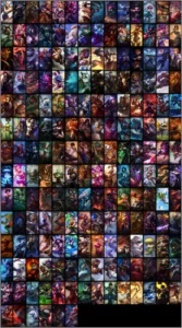 Conta Gold III todos os champs, mais de 200 skins - League of Legends LOL