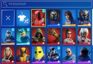 Conta de Fortnite (epic games)