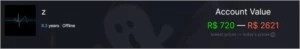 Conta steam 141 jogos, 8 anos de serviço