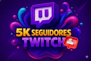 5K Seguidores Twitch R$25,90 ★[MENOR PREÇO DE TODOS!]★ - Redes Sociais