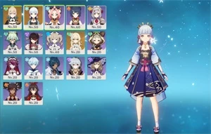 Ayaka - Cortadora da Neblina - AR 34 - Genshin Impact