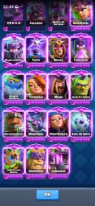 Conta Rara Clash Royale – 10 Anos | 12K Troféus