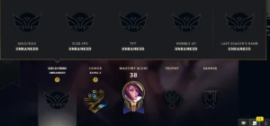 Conta Lol Unranked 2420 RP - League of Legends