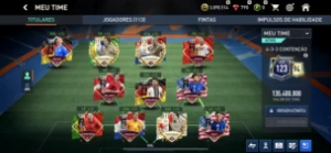 Conta Fifa Mobile Over 123 + passe toty