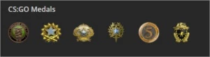 Conta CSGO Prime 6 medalhas - Counter Strike
