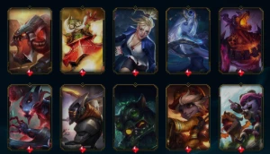 Vendo Conta do League of legends 136 heróis/ 120 skins LOL