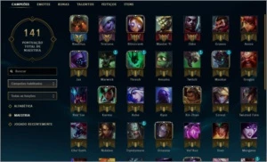 CONTA NO LOL GOLD 3 - League of Legends