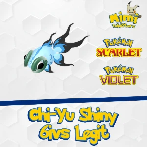 Chi-Yu Shiny 6IVs LEGÍTIMO - Pokemon Scarlet & Violet - Outros