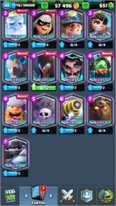 Clash Royale arena 12 com troca de nome