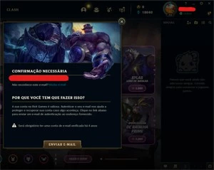 conta lol diamante 1|Email não confirmado + mudança de nick - League of Legends