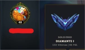 conta lol diamante 1|Email não confirmado + mudança de nick - League of Legends