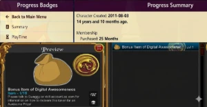 Conta Aqw C/ Donated/Forge Archeron/ Full Hard Farme/Member - Adventure Quest World