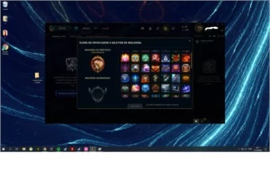 conta 83 campeões 58 skins md10 não feita - League of Legends LOL